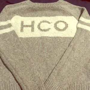 Hollister cropped sweater
